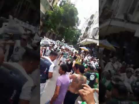 "Los de siempre Oriente petrolero en Brasil vs Vasco da Gama" Barra: Los de Siempre &bull; Club: Oriente Petrolero