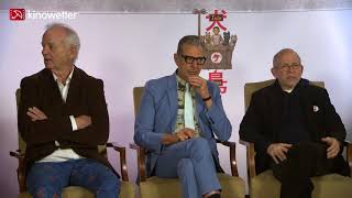 Interview Bill Murray, Bob Balaban & Jeff Goldblum ISLE OF DOGS video