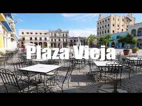 Plaza Vieja, La Habana, Cuba - 4K UHD - Viagem Virtual
