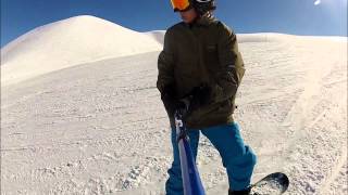 preview picture of video 'gopro snowboarding chile antillanca'