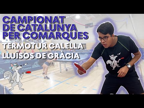 Termotur Calella - Lluïsos de Gràcia (3 de 4) Campionat de Catalunya per Comarques