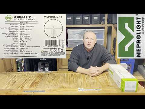 Unboxing and first impressions of the Meprolight MVO 3-18x44mm rifle scope
