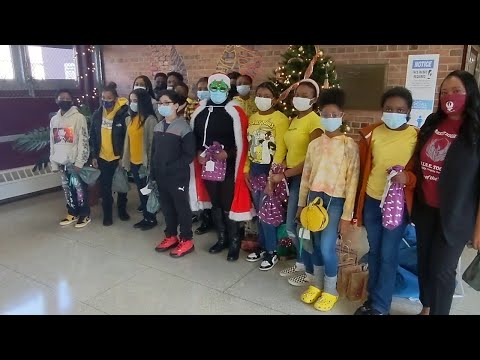 NJ Newark Girls Live, Love, Laugh Christmas On Wheels Toy Drive