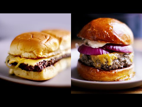 How To Cook A Thick Burger Vs. A Thin Burger