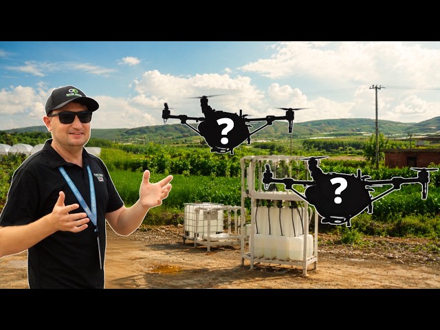 Autonomous agricultural drones — docking, charging and flying fields unattended