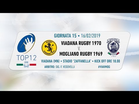 TOP12 2018/19, Giornata 15 - Viadana Rugby 1970  v Mogliano Rugby 1969