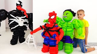 Vlad and his friends are superheroes