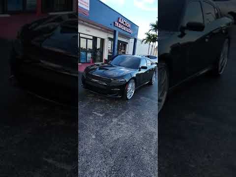 877-544-8473 24" Artis Wheels Decatur Brushed Face Chrome Lip Dodge Charger Rims & Tires