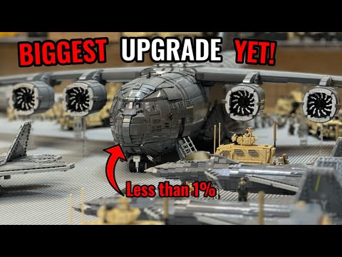 I Built a MASSIVE LEGO Military Base…