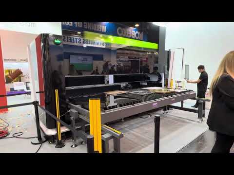 2026 BODOR I7 I5 SIDE LOADING MACHINE  COMPACT SPACE SAVER "IN STOCK" FIBER LASER  5' X 10' TABLE AND 3 AXIS FULL INSTALLATION | Maurice Cohen (3)
