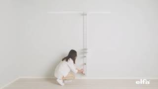 Step 2: How to Install Elfa Hang Standards | Soko & Co