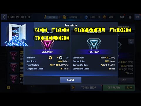 'MFF' Get A Bunch of Free Crystals By Playing Timeline Battle.