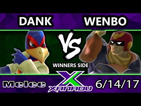 S@X 206 - Dank (Falco) Vs. Wenbo (Captain Falcon) - Smash Melee Tournament - SSBM