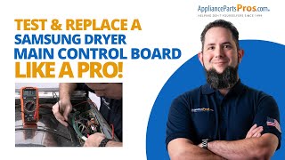 Main Control Board Failing? Fix Your Samsung Dryer Fast!