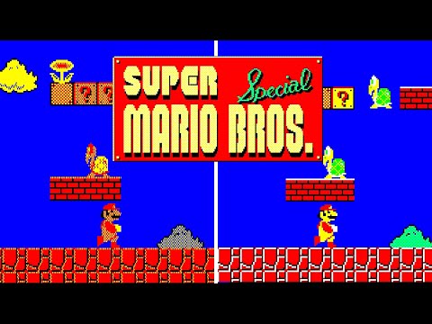 Super Mario Bros. Special - Versions Comparison ▶ EVOLUTION through its PORTS