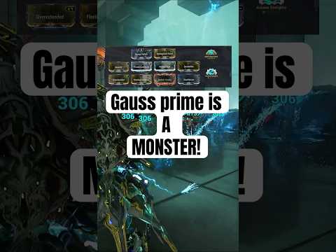Gauss prime is a MONSTER in warframe!