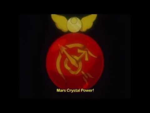 Sailor Mars Transformation 3 - Mars Crystal Power Make Up!