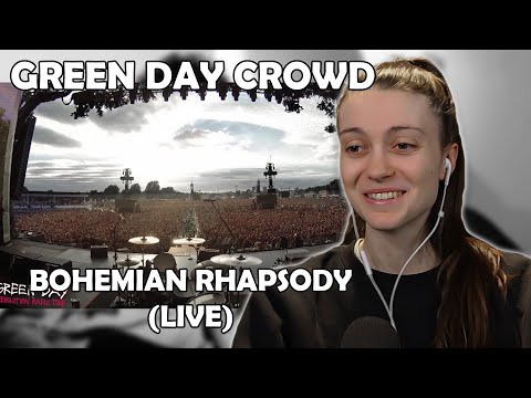 First Time Watching Green Day Crowd Sing “Bohemian Rhapsody” | Live Hyde Park 2017