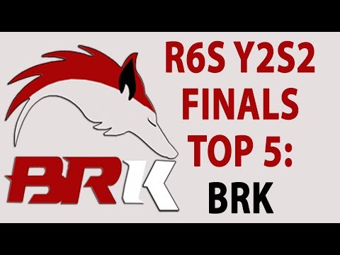 BRK Esports Top 5 Plays at Rainbow Six Siege Y2S2 LAN Finals