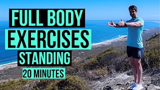 20-Minute Full Body Standing Workout For Seniors & Over 60s | No Equipment Needed