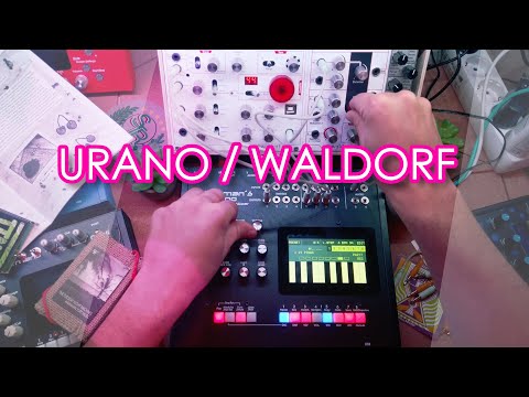 Gotharman's Urano + Waldorf Eurorack Modular Synth Jam // The Tip Of The Iceberg #TTNM