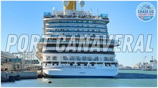 Cruise Ship Sail Aways! (Feb 1, 2026) | Chase Us Around Town Port Canaveral