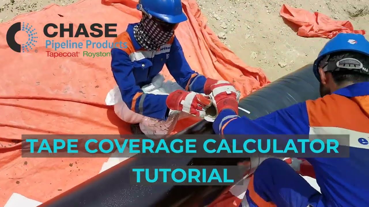 Pipeline Tape Coverage Calculator