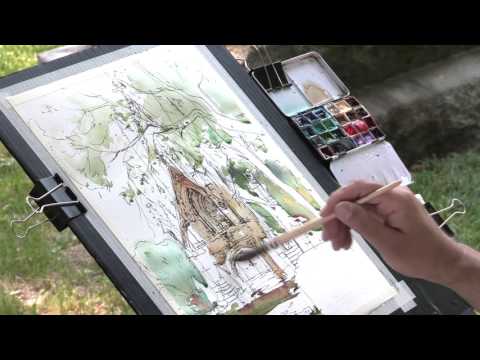 Preview | Urban Sketching: Drawing & Painting in a Travel Journal with Marc Taro Holmes