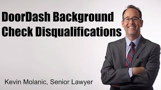 DoorDash Background Check Disqualifications