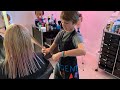 11-Year-Old Aspiring Celeb Hairstylist Runs a Hair Salon In His Parents' Basement