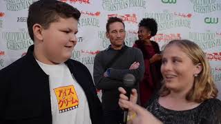 Wyatt McClure Interview at the 88th Annual Hollywood Christmas Parade video