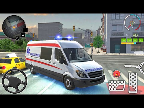 Hospital Ambulance Car Driving Game 🚑 | Rescue Emergency Van Simulator | Android Gameplay