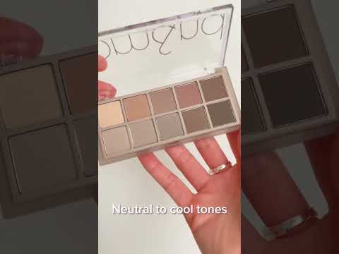Romand Better Than Palette 04 Dusty Fog Garden 🌬 Swatches (THE Wednesday Addams Eyeshadow Palette)
