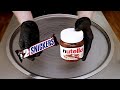 Nutella Snickers Ice Cream Rolls ASMR Street Food