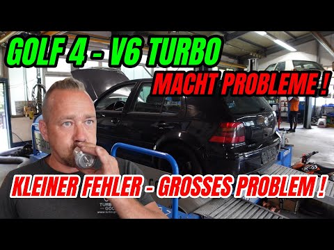 Turbo-Gockel - Golf 4 V6 Turbo - Causes problems - SMALL FAILURE BIG PROBLEM