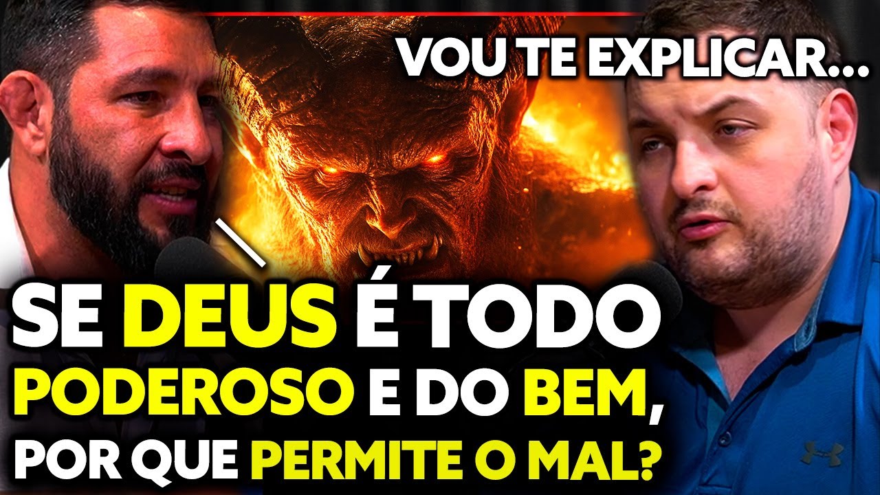 CRISTÃO X ATEU DISCUTEM: POR QUE O MAL EXISTE? | Cauê Santos Podcast