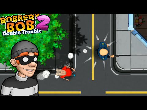 Robbery Bob 2 - Bald Guard Ft Costume Gameplay All levels #8