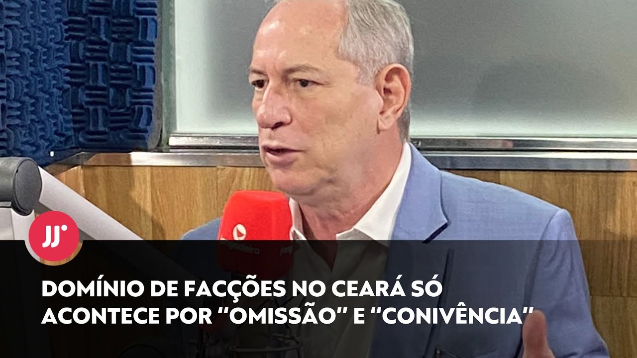 CIRO GOMES FALA SOBRE SEGURANÇA E CENÁRIO POLÍTICO