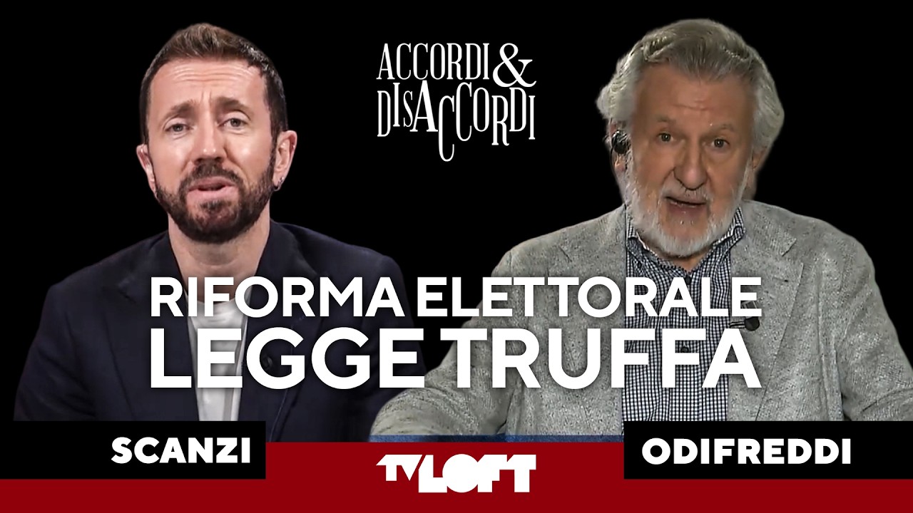 Scanzi e Odifreddi sulla legge elettorale: “Così si può governare con la minoranza dei voti”