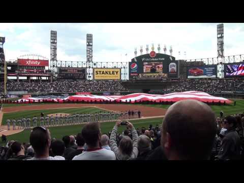 National Anthem White Sox Opening Day 4/10/2015