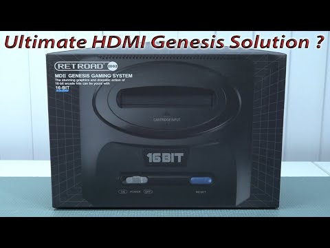 Retroad Genesis HD2 - Ultimate Retro HDMI Console in 2022 ?