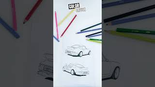 Porsche 911: Printable Coloring Book