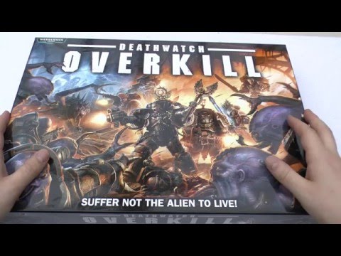Deathwatch Overkill - Unboxing (WH40K)