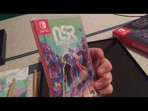 Unboxing the "NO STRAIGHT ROADS"  (#NSR) collectors edition for #NintendoSwitch