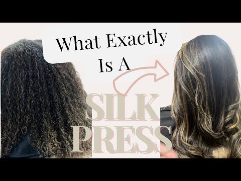 What Exactly is the Difference Between A Silk Press and a Regular Flat Iron