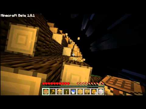 Minecraft: Timber Mod + Giant Tree