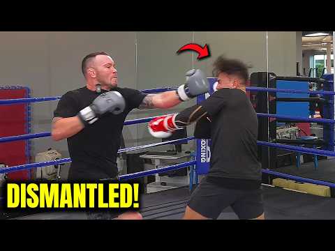 UFC Fighter Colby Covington HUMBLES YouTube Boxer WITH EASE!