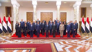#موقع_الرئاسة || الرئيس عبد الفتاح السيسي يشهد حلف اليمين الدستورية للحكومة الجديدة