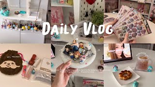vlog￤社会人オタクの日常🥨￤めじるしアクセサリー整理整頓💭￤サンリオ＆アニメガチャガチャ大量🫧￤シール購入品紹介￤NEWネイル🎀￤編集ブイログ⋆꙳✮ 