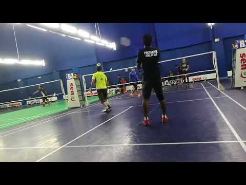 Badminton Weekly MuhibbahTeam Challenge B - Salehin / Irfan Vs Aniq / Syafiq Dollah